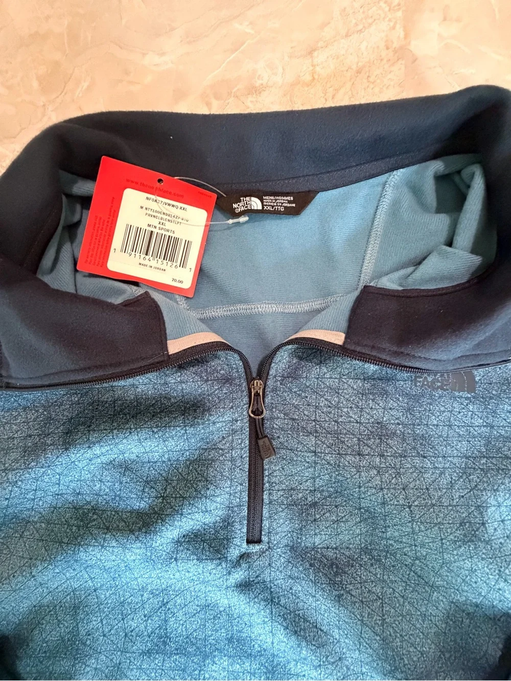 The North Face Men's Quarter-Zip Athletic Pullover Jacket